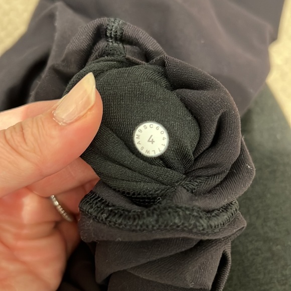 Lululemon High Rise Tight with Block Lettering - Picture 6 of 6